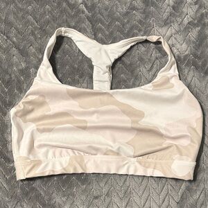 All in Motion Beige Camouflage Sports Bra